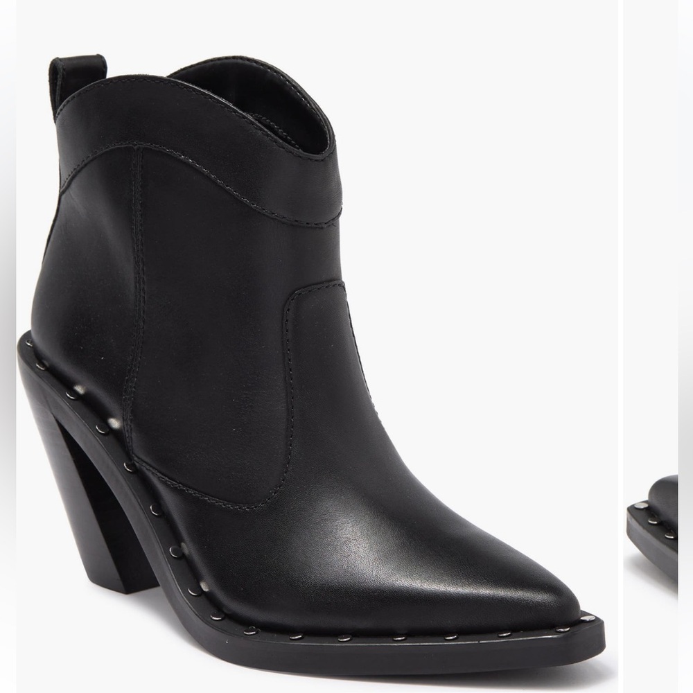 Rebecca Minkoff Black Wested Boots with Studs NWT